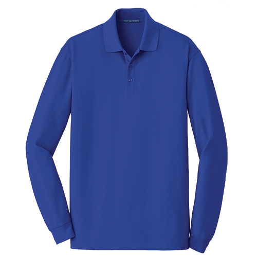 Port Authority® EZCotton™ Long Sleeve Polo