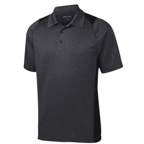 Sport-Tek® Heather Colorblock Contender™ Polo