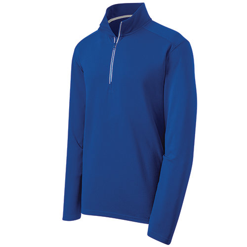 Sport-Tek® Sport-Wick® Textured 1/4-Zip Pullover