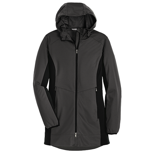 Port Authority® Ladies Active Hooded Soft Shell Jacket