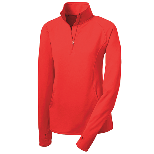 Sport-Tek® Ladies Sport-Wick® Stretch 1/2-Zip Pullover